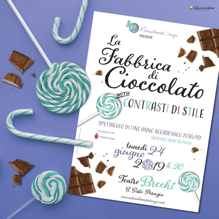 Danza locandina Fabbrica Cioccolato